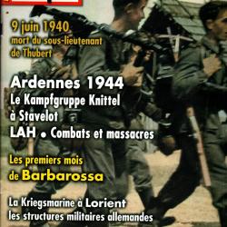 39-45 Magazine 243 ardennes 1944 stavelot , marine de guerre &agrave; lorient, barbarossa, scout car m3a1,
