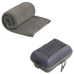 Serviette microfibre Sea to Summit Tek Towel S 40x80 gris fonc&eacute;