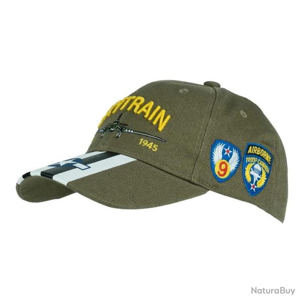 Casquette aviation Skytrain vintage 100% coton r�glable