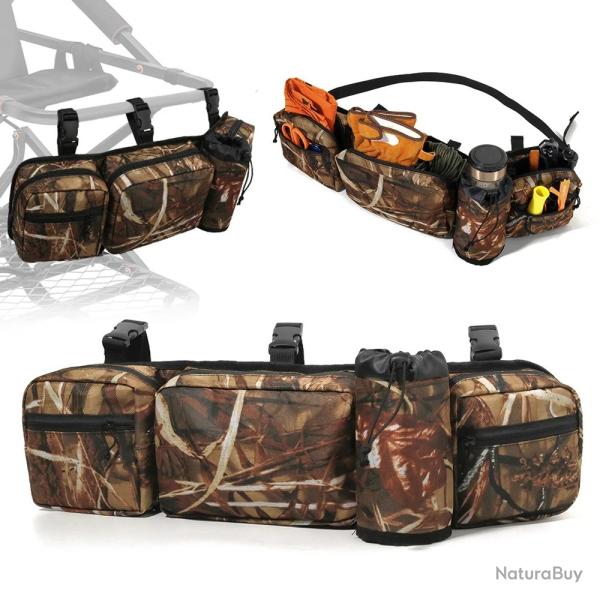 Sac Banane chasse Camouflage Multi-Poches Ceinture Terrain Treestand  Plein Air Randonn�e Kaki