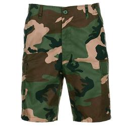 Short BDU Fostex Garments Coloris Camo Woodland
