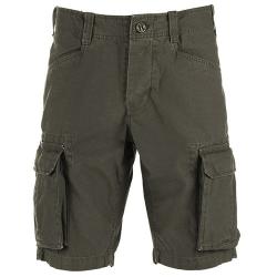Short cargo d&eacute;lav&eacute; Fostex Garments Coloris Vert
