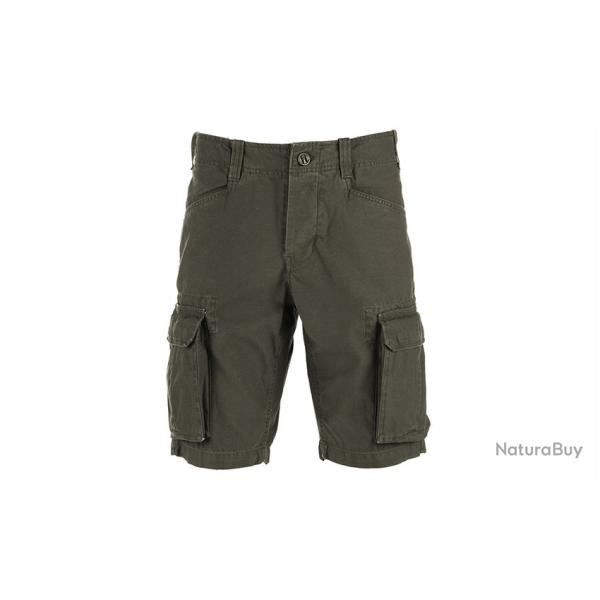 Short cargo d�lav� Fostex Garments Coloris Vert
