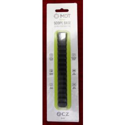 Rail Picatinny MDT pour CZ 457 - 30 MOA