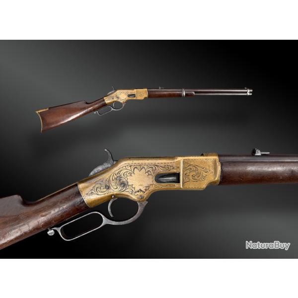 CARABINE WINCHESTER MOD. 1866, YELLOW BOY - GRAV�E D'USINE - PROVENANCE & PUBLICATION