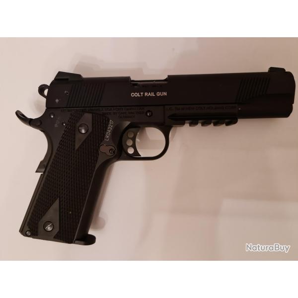 WALTHER GOVERNMENT MODEL (COLT RAIL GUN) 22LR