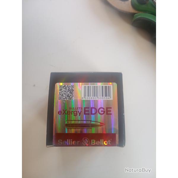 Ogives sellier bellot exergy EDGE sans plomb Calibre 30 (308) 165grs