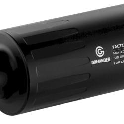 Silencieux GOMANDER TACTINOX 9S cal.9x19 PCC DT 1/2x28 Noir