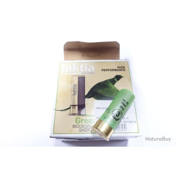 DM24 200 CARTOUCHES JAKTIA CAL12X70 28GR N�5  ACIER HAUTE PERFORMANCE AVEC BOURRE BIODEGRADABLE