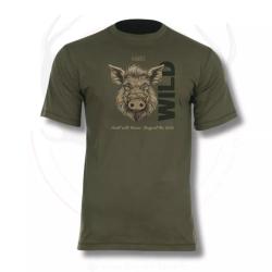 T Shirt GROUND Wildboar HART