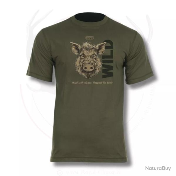T Shirt GROUND Wildboar HART