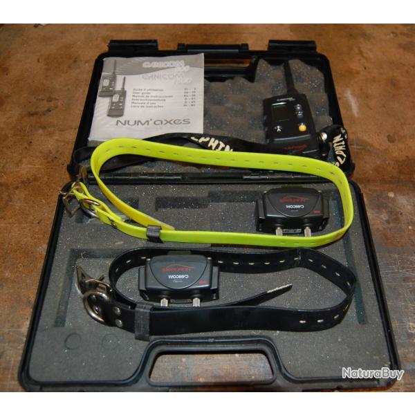 Pack 2 colliers d'�ducation canicom 800 num'axes