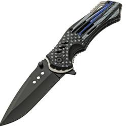 Couteau pliant Rite Edge Police Flag