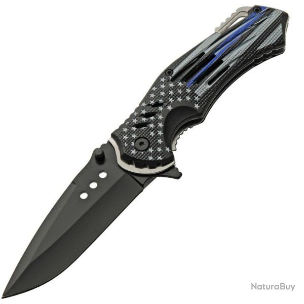 Couteau pliant Rite Edge Police Flag