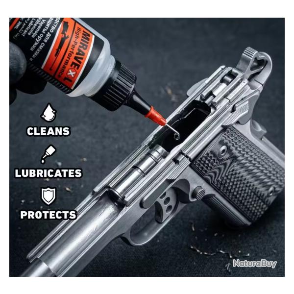 4pcs Huile de nettoyage et de protection pour armes CLP 30ml - Huile de pr�cision pour aiguilles