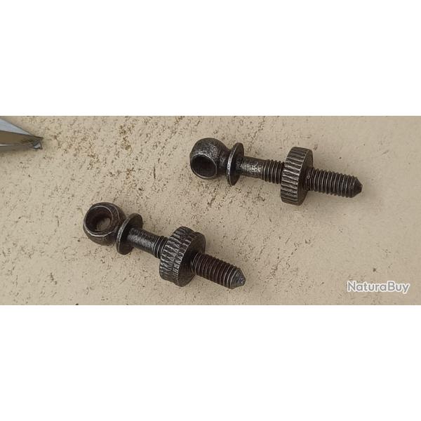 2 vis avec �crou pour grenadi�res � d�tachement rapide vintage (2119)
