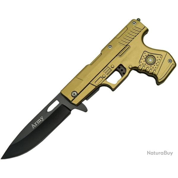 Couteau pliant Rite Edge en forme de pistolet