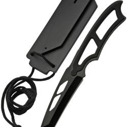 Couteau &agrave; lame fixe de cou Rite Edge