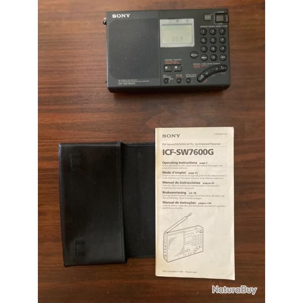 Radio Sony ICF-SW7600G