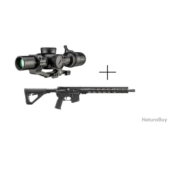 PACK Carabine RUGER AR15 HARRIER + Vortex VENOM - 16.1" - 223 Rem