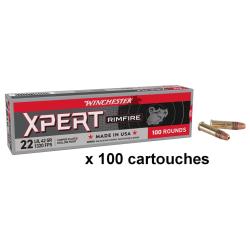 WINCHESTER XPERT cal.22 Lr Copper Plated HP 42gr (Grande vitesse) /100
