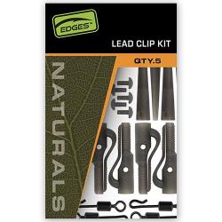 Kit Montage Fox Edges Naturals Lead Clip (par 5)