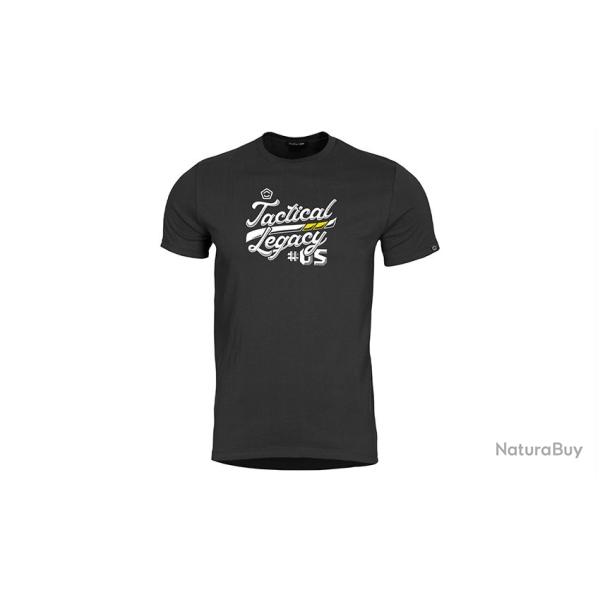 T-Shirt Ageron �Tactical Legacy� Pentagon Tactical Coloris Noir