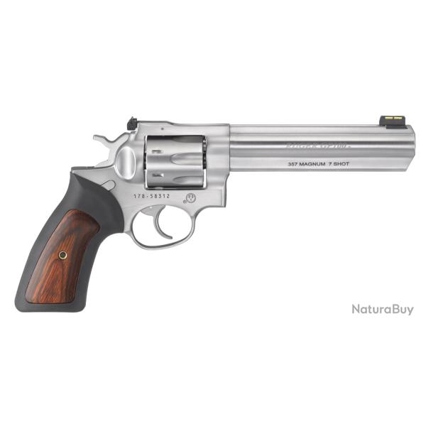 Revolver Ruger GP100 6" Inox / 7 coups- .357 Mag