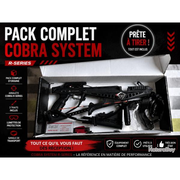 Arbal�te Cobra System R-Series - Pack Premium Complet - Tr�s Peu Servie