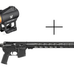 PACK Carabine RUGER AR15 HARRIER + Vortex Crossfire 2MOA - 16.1" - 223 Rem