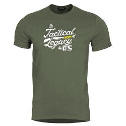 T-Shirt Ageron &laquo;Tactical Legacy&raquo; Pentagon Tactical Coloris Olive Green