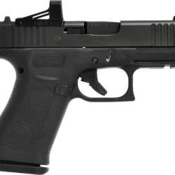 Pack Pistolet Glock 43 X Mos avec Point Rouge Shield Sight RMSc - Cal. 9x19 - Noir