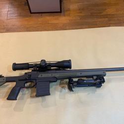 CARABINE A VERROU HOWA ORYX 308 W + LUNETTE + BIPED +VALISE