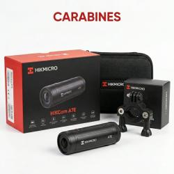 PACK CAMERA D'ACTION HIKMICRO HIKCAM A7E avec SUPPORT CANON CARABINE
