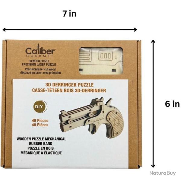 Kit en bois pour monter un Derringer