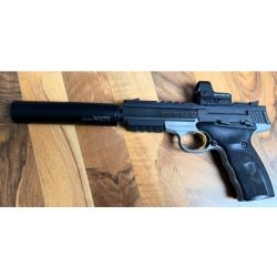 BROWNING BUCK MARK BLACK LABEL FILET&Eacute; - CAL. .22 LR