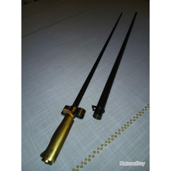BAIONETTE LEBEL  TR7S BEL ETAT AVEC FOURREAU