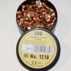 boite 200 amorces poudre noire RWS 6 aillettes pour fusil 1218