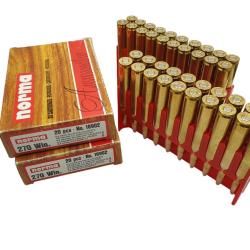 DESTO AMMO - LOT DE 2 BOITES DE 20 MUNITIONS NORMA CAL.270WIN DEMI BLIND&Eacute; 130GRS