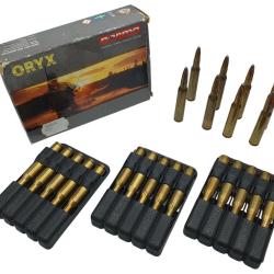 DESTO AMMO - LOT DE 23 CARTOUCHES NORMA CAL..270WIN ORYX 150GRS