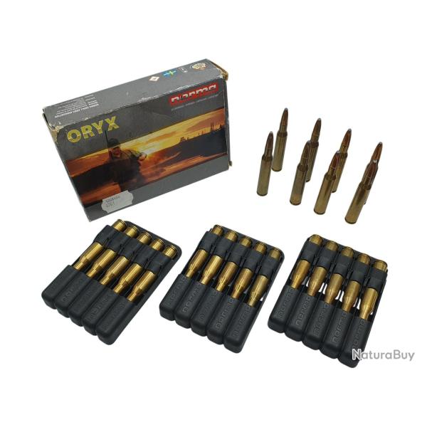 DESTO AMMO - LOT DE 23 CARTOUCHES NORMA CAL..270WIN ORYX 150GRS