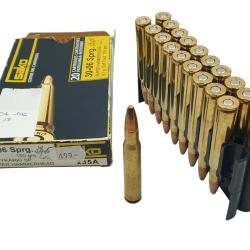 DESTO AMMO - BOITE DE 20 MUNITIONS SAKO SUPER HAMMERHEAD 150Grs