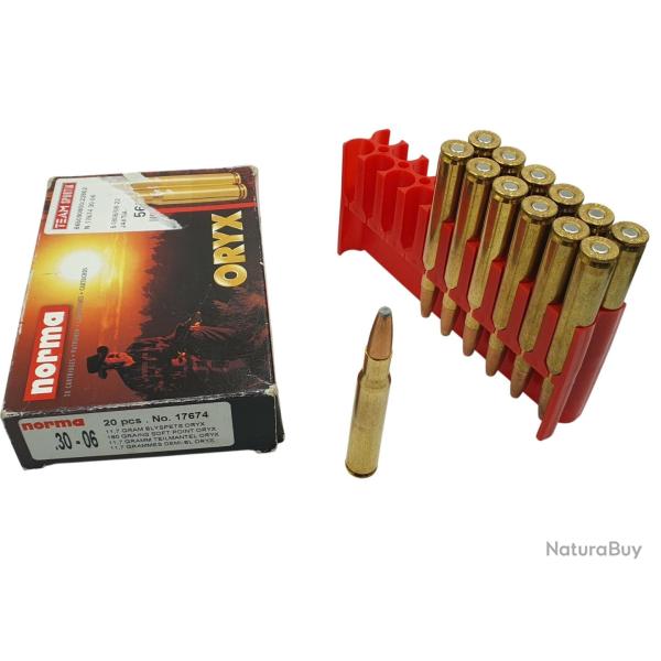 DESTO AMMO - BOITE DE 13 CARTOUCHES NORMA ORYX 180GRS SOFT POINT