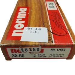 DESTO AMMO - BOITE DE 14 CARTOUCHES NORMA 30-06 SILVERBLIXT PPDC 180Grs