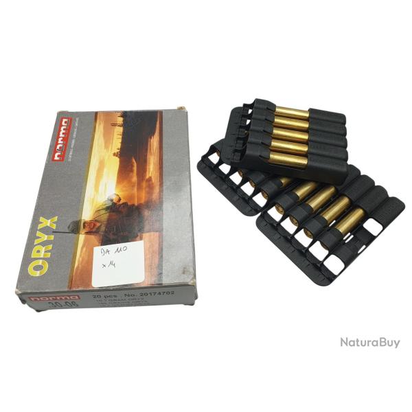 DESTO AMMO - BOITE DE 14 CARTOUCHES NORMA CAL.30-06 ORYX 165GRS
