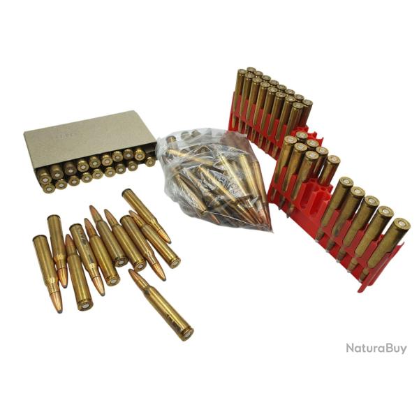 DESTO AMMO - LOT DE 91 MUNITIONS 30-06 OGIVES CHASSE
