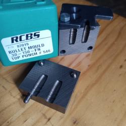MOULE A BALLE RCBS POUR CALIBRE .30 DEUX CAVITES............a027