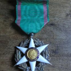 m&eacute;daille chevalier m&eacute;rite agricole  argent  1883