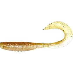 LEURRE MEGABASS X LAYER CURLY 5" TINSEL BROWN
