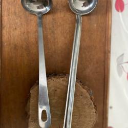 LOT DE 2 LOUCHES INOX   2026